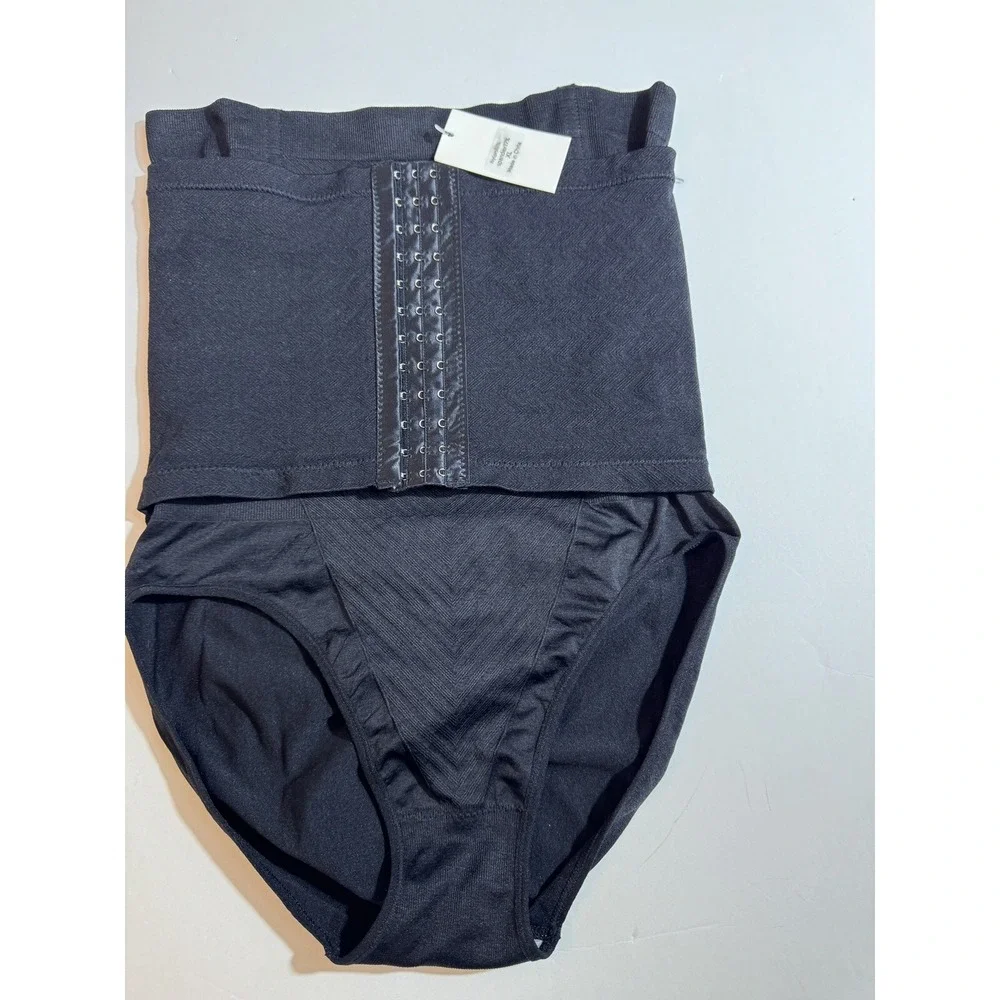 Shapewear Bodysuit High Waisted‎ Belly Tightening Shortss Breasted Shaping Sz XL